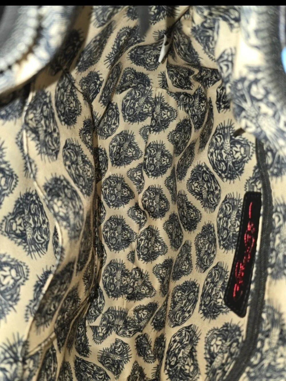 Brandnew Blue Ed Hardy Bag